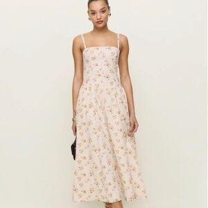 NWT Reformation Katarin Linen Dress Mildred - Size 8